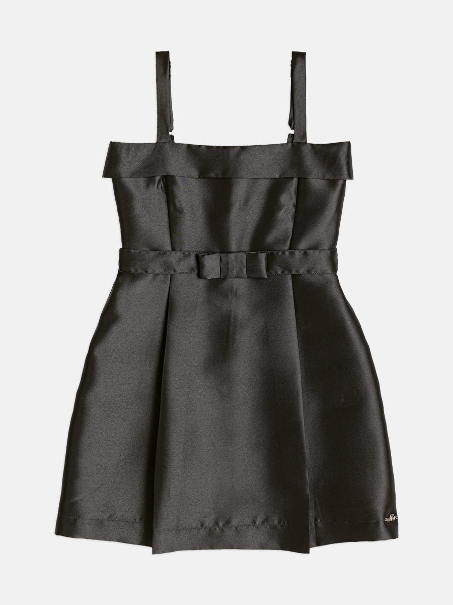 Vestido Alfaiataria Preto Laço - AUTHORIA