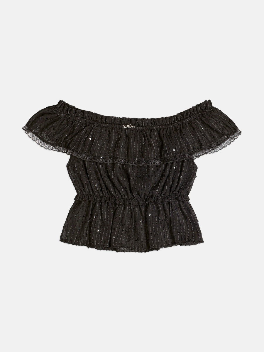 Blusa Chiffon Paete - AUTHORIA