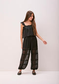 Blusa Chiffon com Rendas - AUTHORIA
