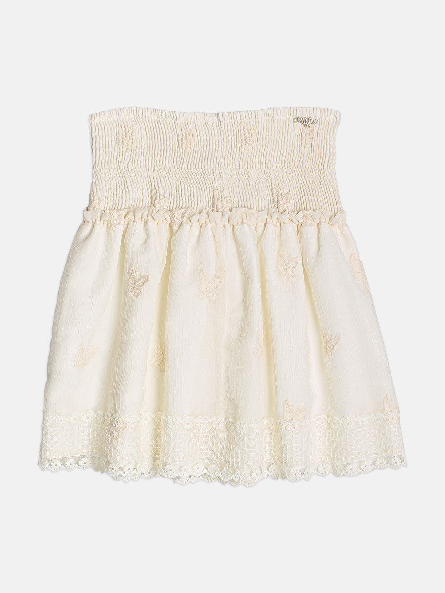 Saia Wind Chiffon e Renda - AUTHORIA