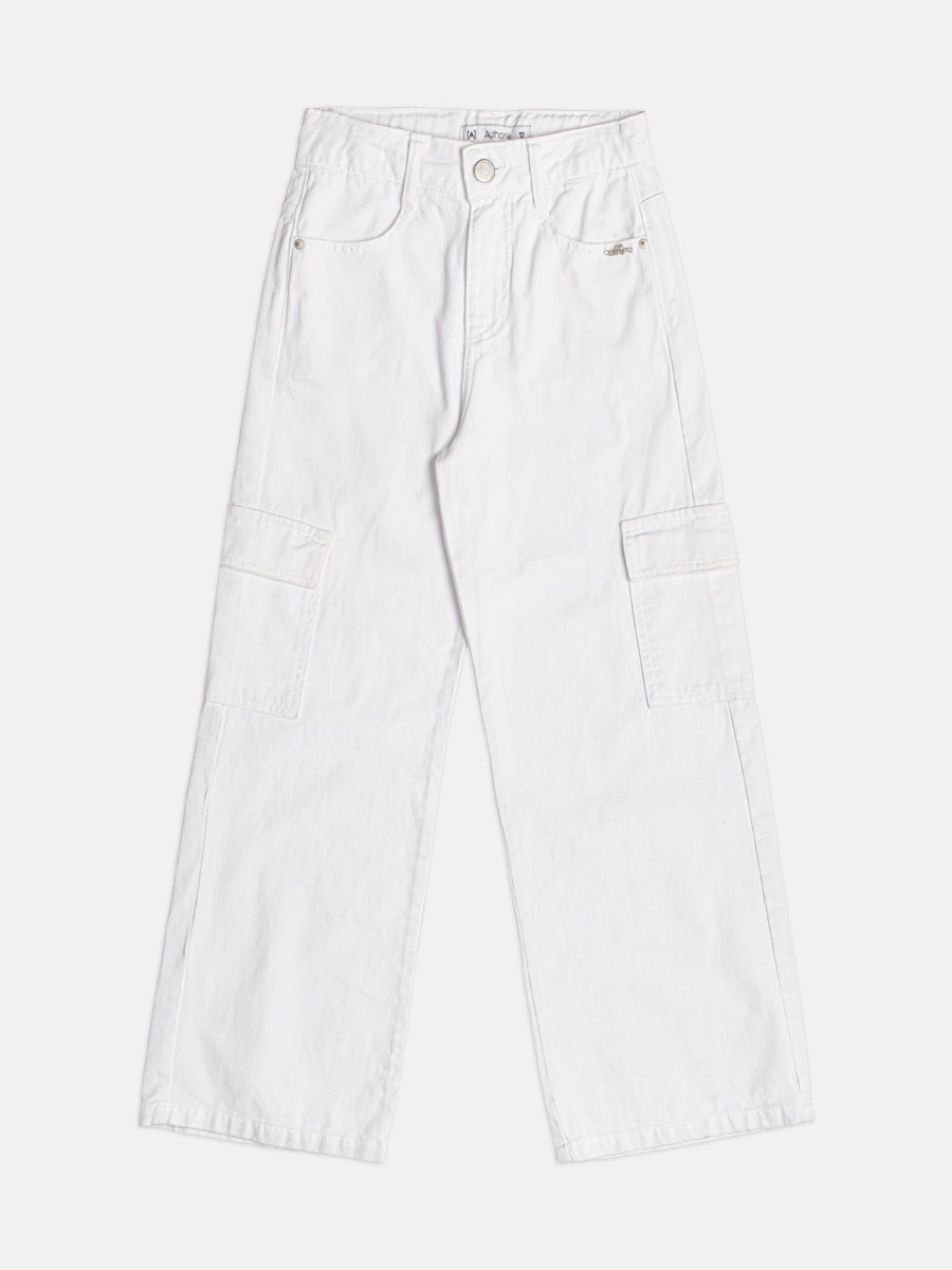 Calça Wide Sarja - AUTHORIA