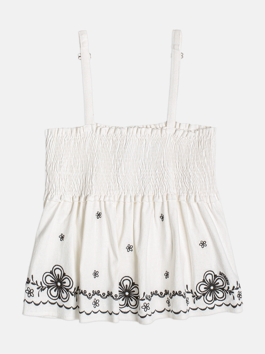 Blusa Barrado Bordado - AUTHORIA