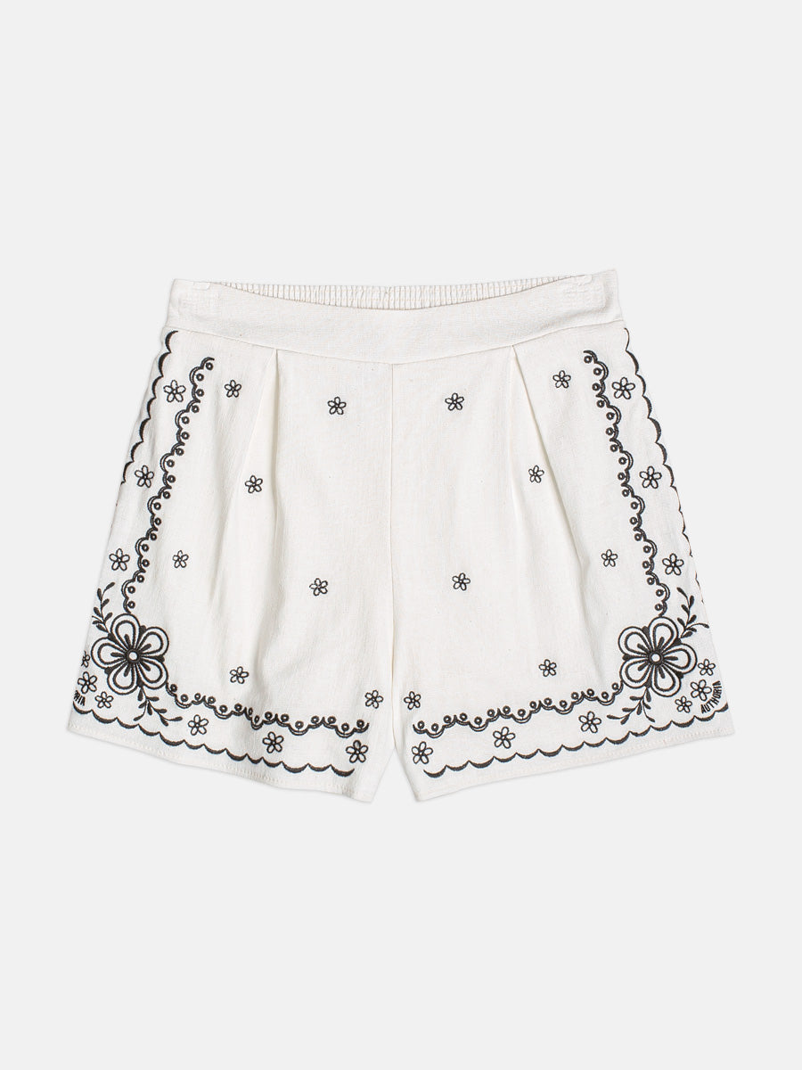 Shorts Barrado Bordado - AUTHORIA