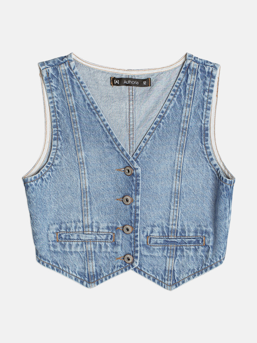 Colete Denim - AUTHORIA