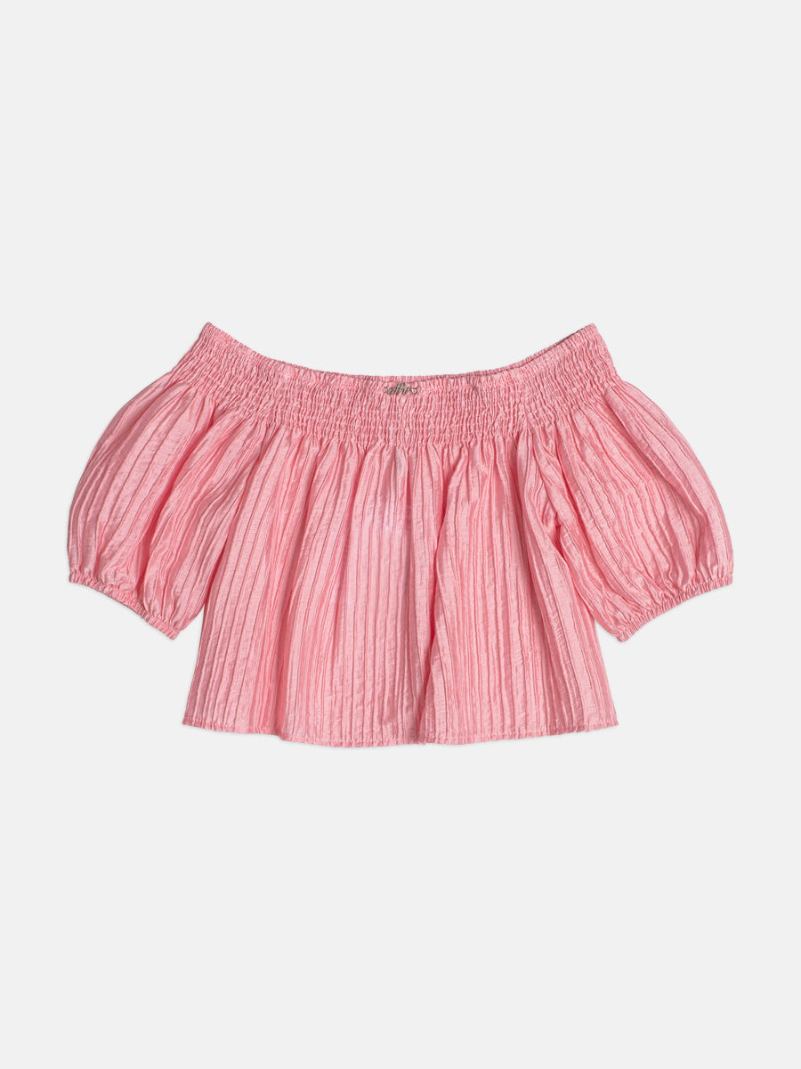 Blusa Plissada com Lastex - AUTHORIA