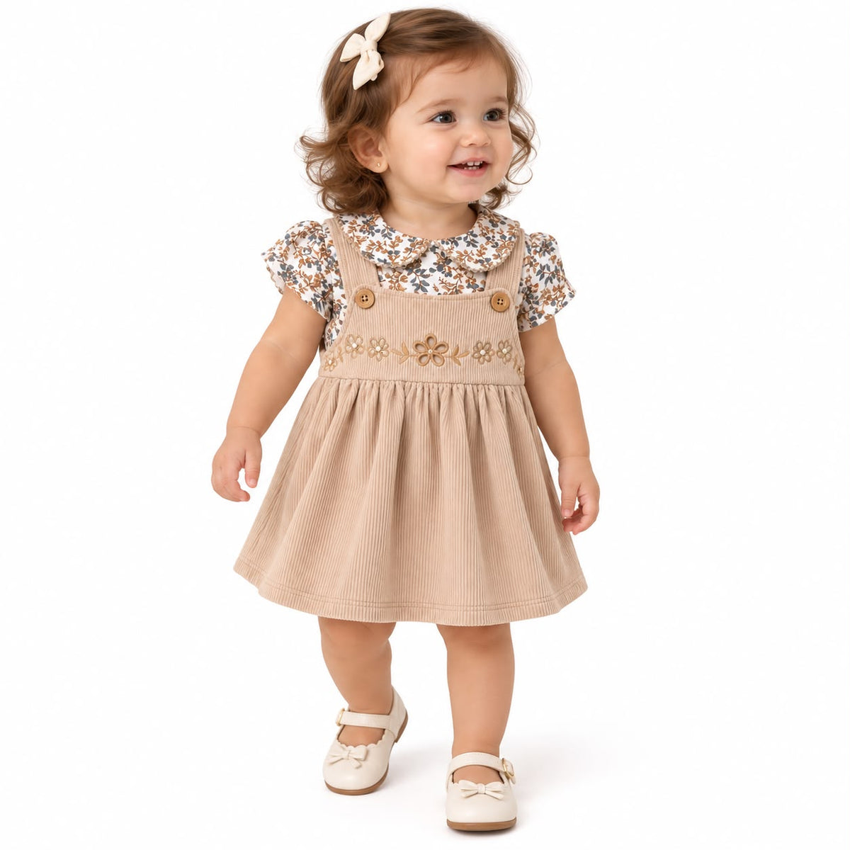 Jardineira com Blusa Gola - MILON