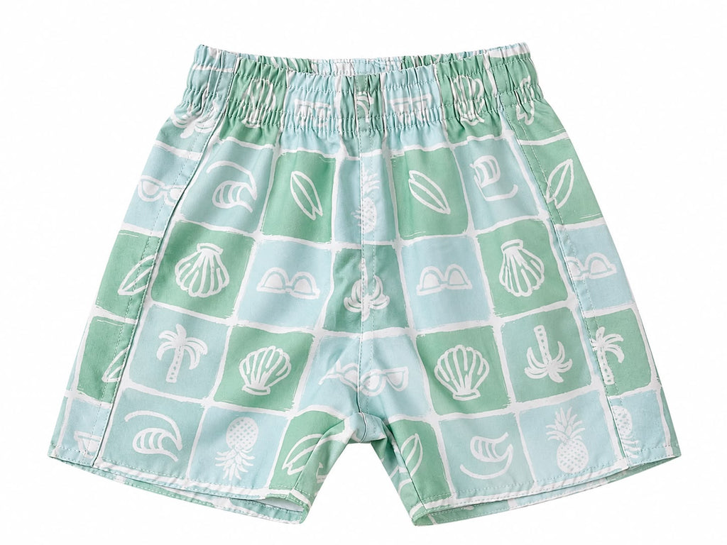 Conjunto Regata Meia Malha e Bermuda Tactel - KING JOE