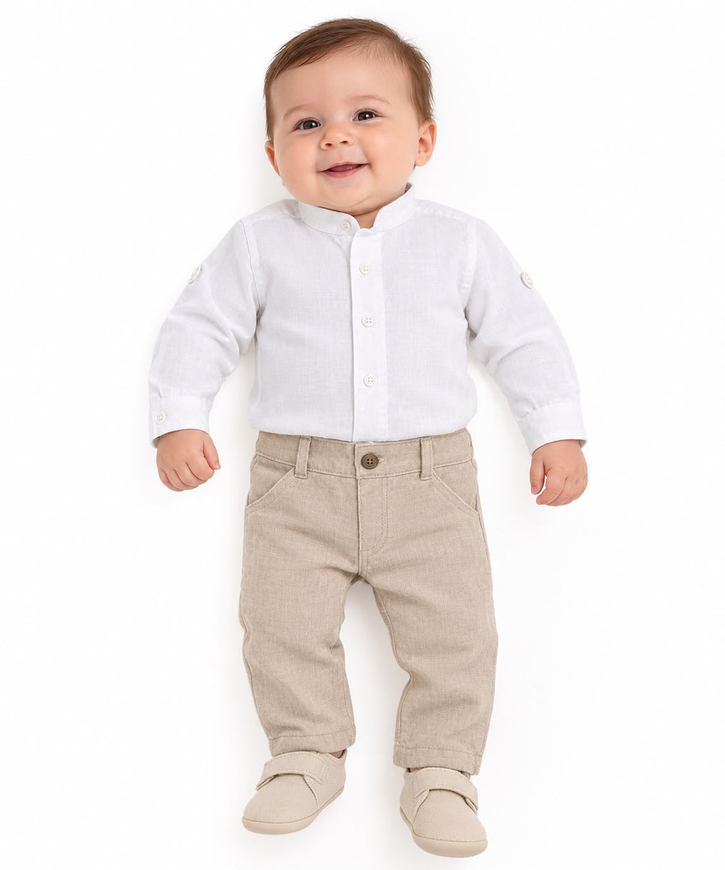 Conjunto Camisa Manga Longa e Calça - ANJOS BABY