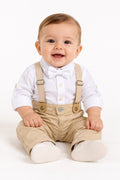 Conjunto Camisa Gravata e Calça - ANJOS BABY