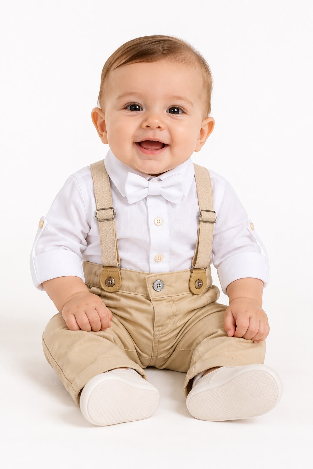 Conjunto Camisa Gravata e Calça - ANJOS BABY