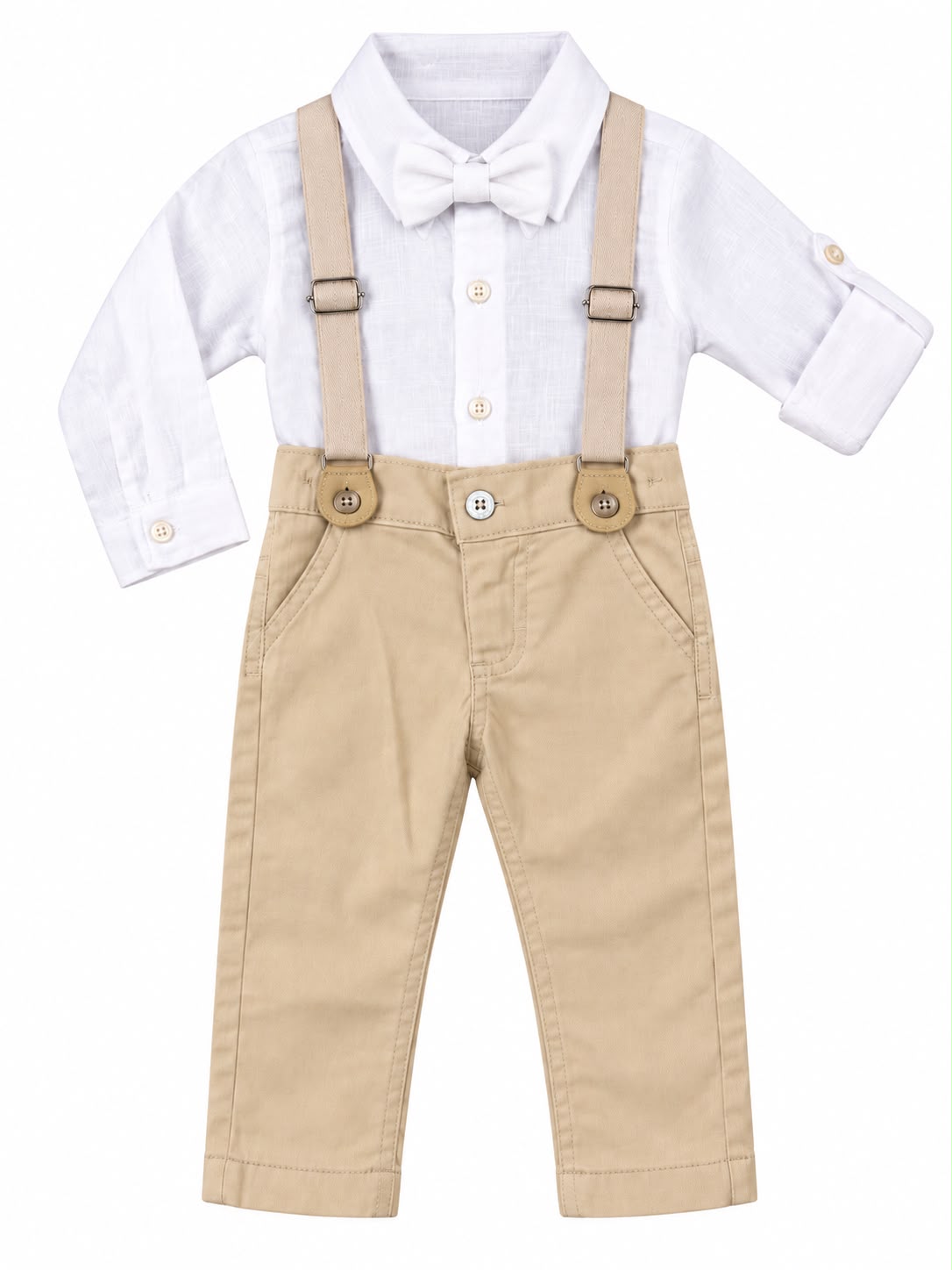 Conjunto Camisa Gravata e Calça - ANJOS BABY
