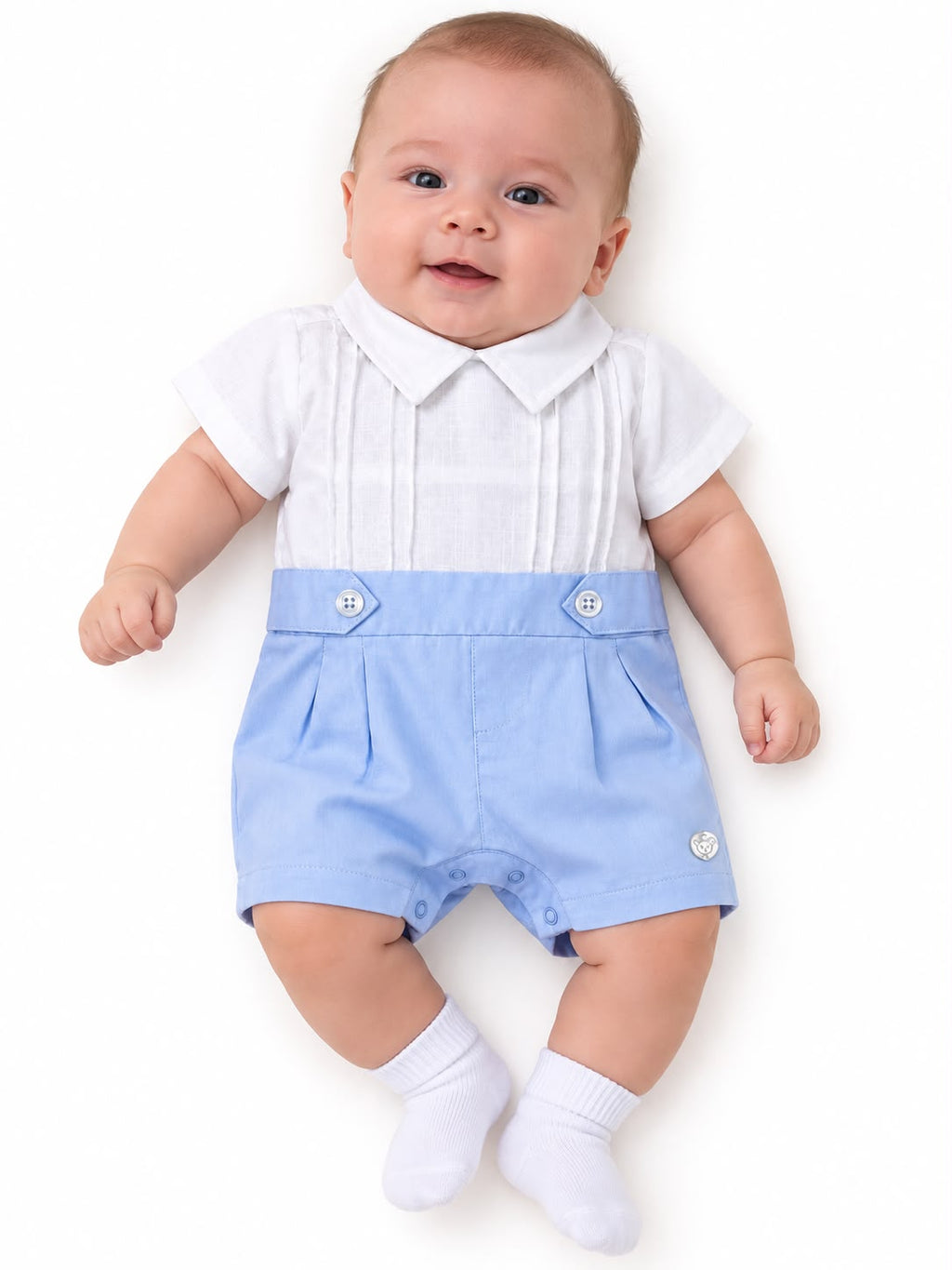 Macacão Linho - ANJOS BABY