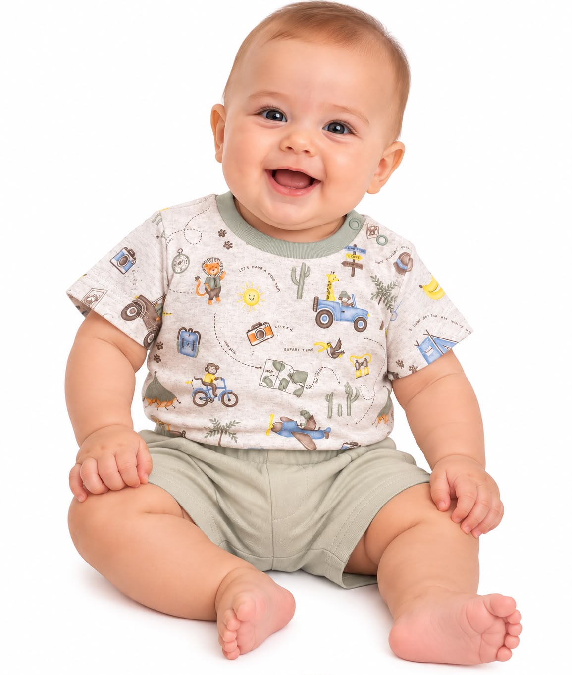Conjunto Blusa e Short - ANJOS BABY
