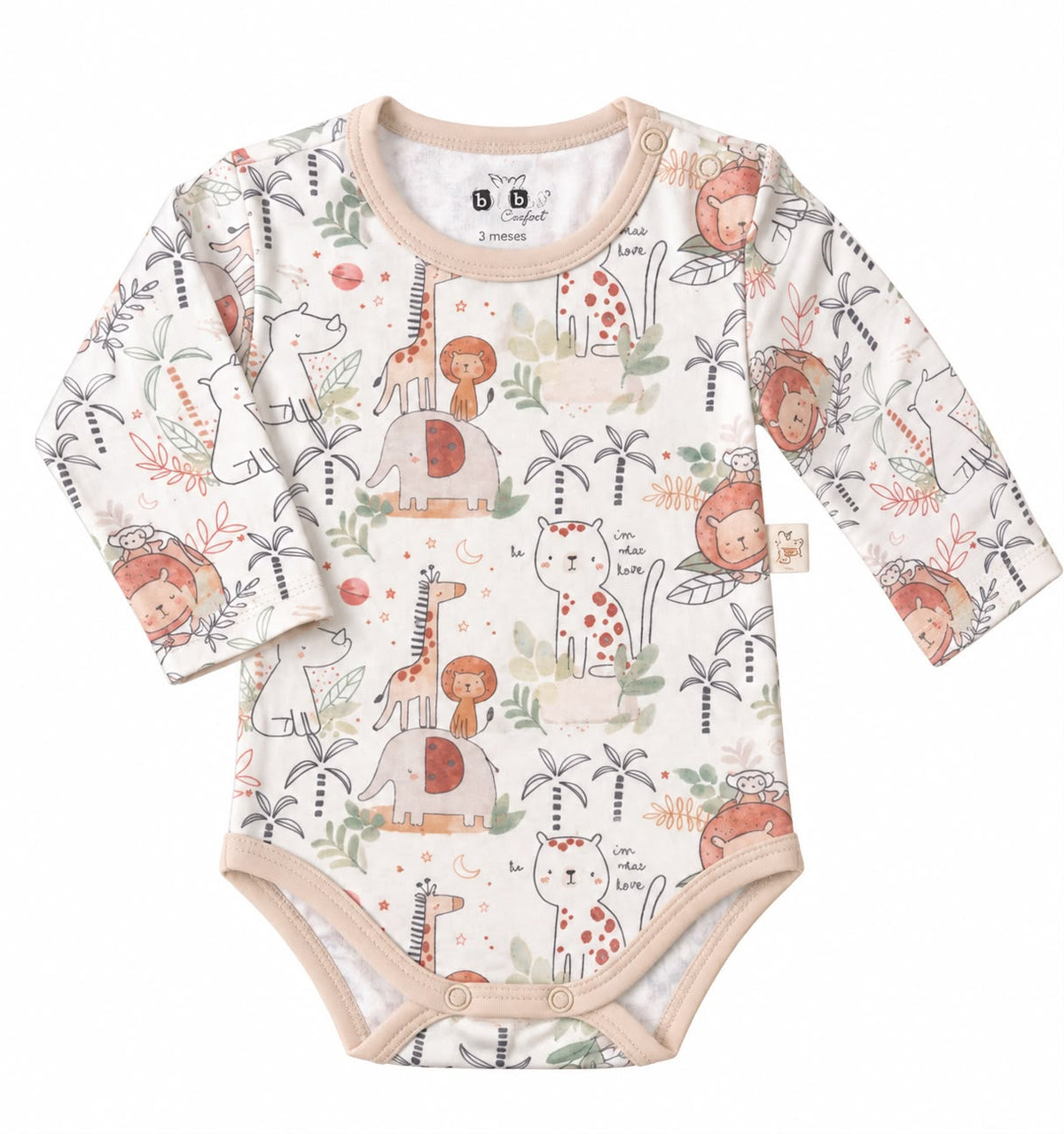 Conjunto Body Manga longa e Calça - ANJOS BABY