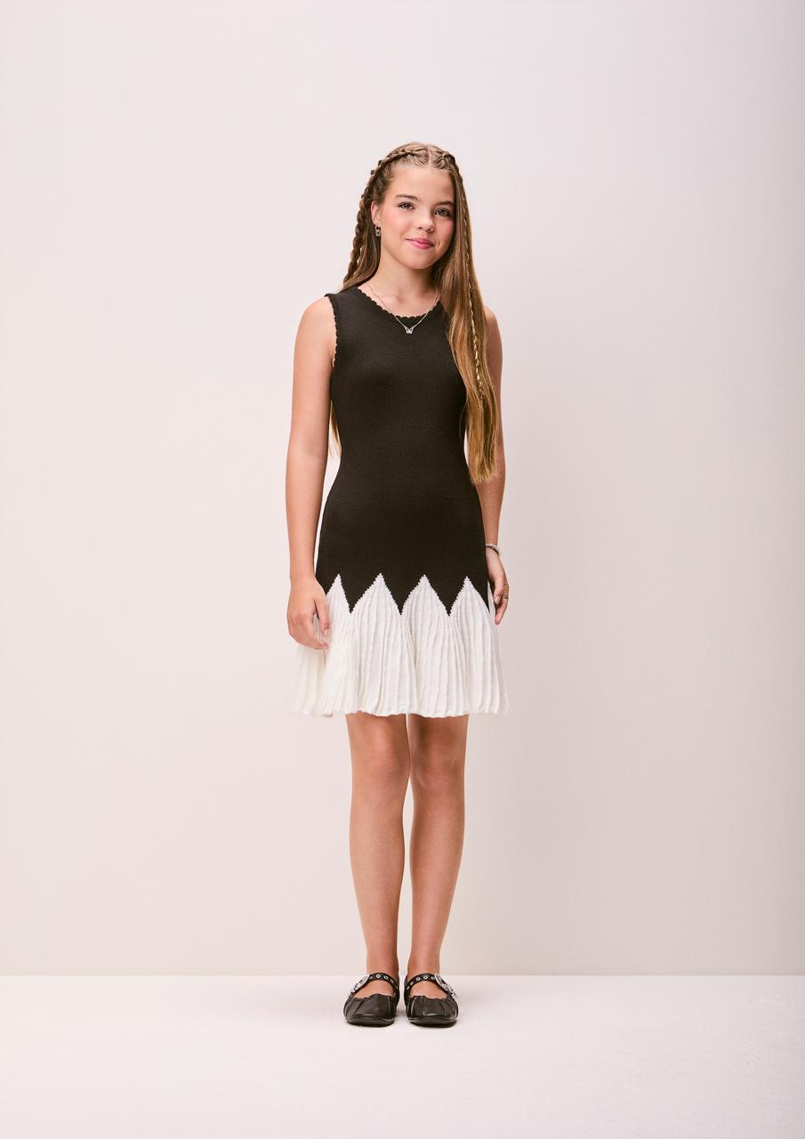 Vestido Tricot P&B - AUTHORIA