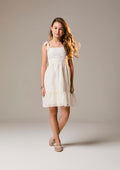 Vestido Chiffon Bordados e Renda - AUTHORIA