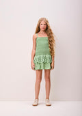Vestido Wind Babado Bordado - AUTHORIA