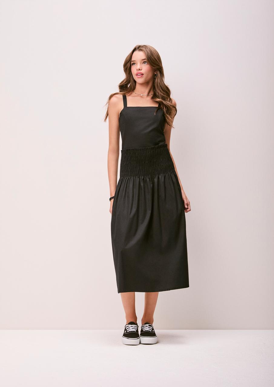 Vestido Midi Tricoline - AUTHORIA