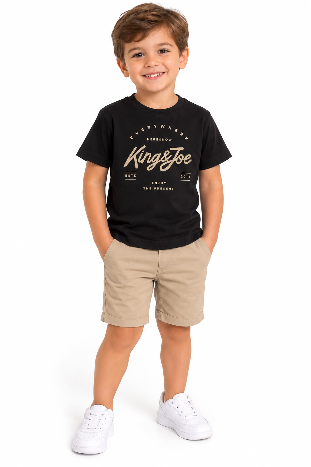 Camiseta Meia Malha Enjoy - KING JOE