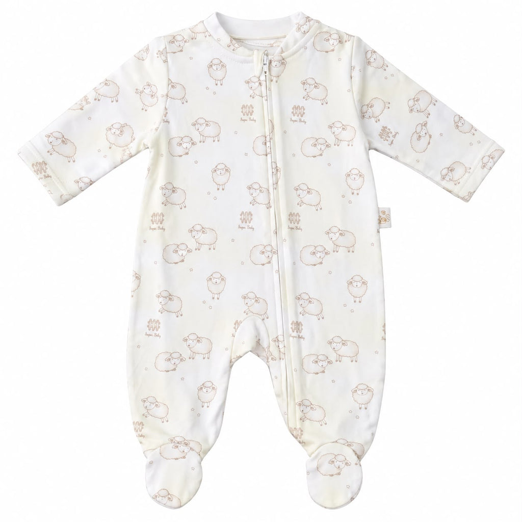 Macacão Ziper Suedine - ANJOS BABY