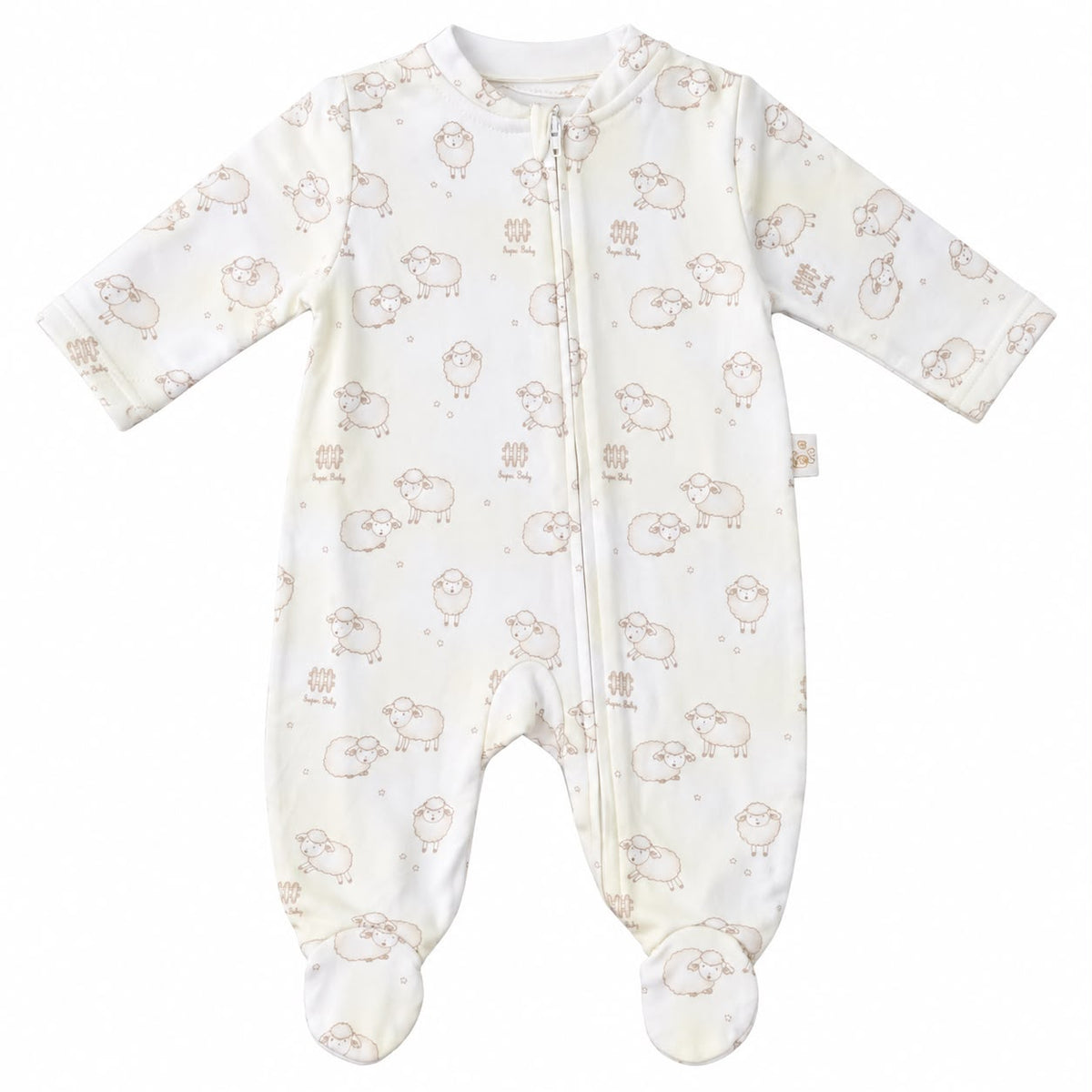 Macacão Ziper Suedine - ANJOS BABY