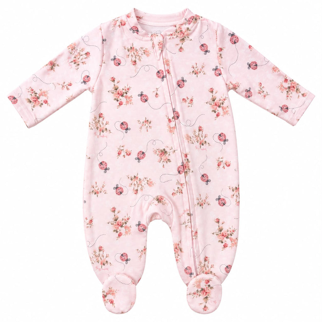 Macacão Ziper Suedine - ANJOS BABY