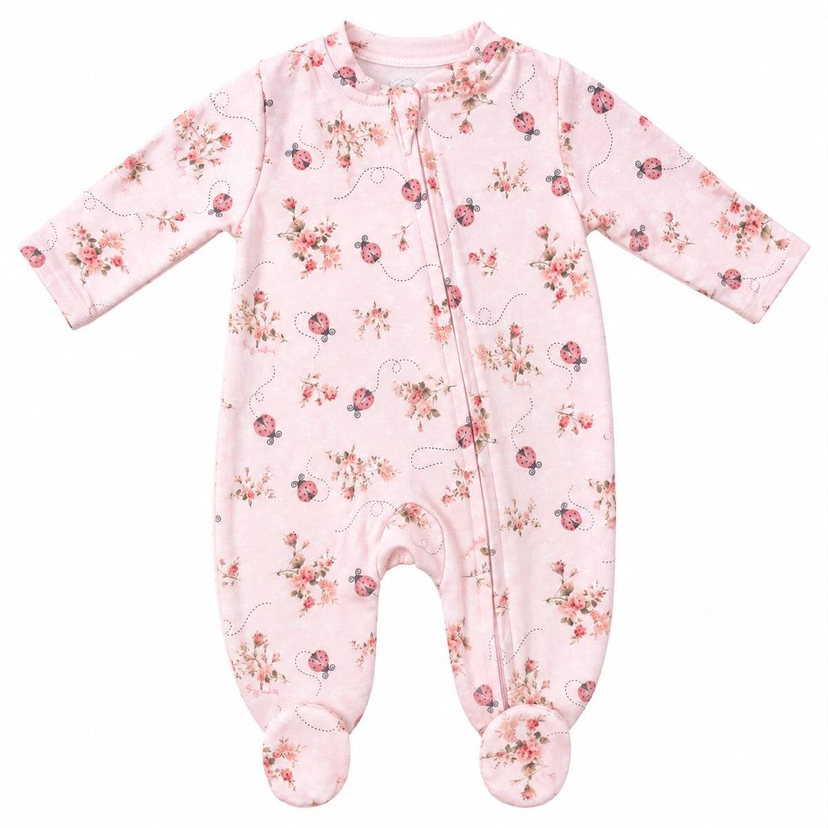 Macacão Ziper Suedine - ANJOS BABY