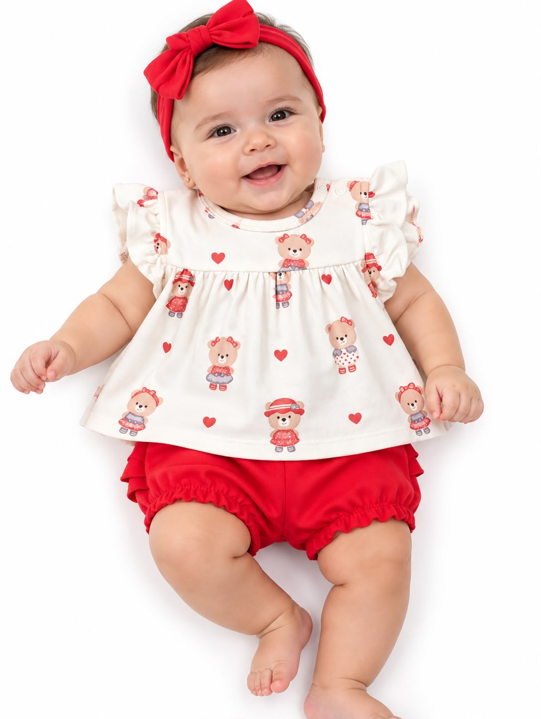 Conjunto Bata e Tapa Fralda - ANJOS BABY