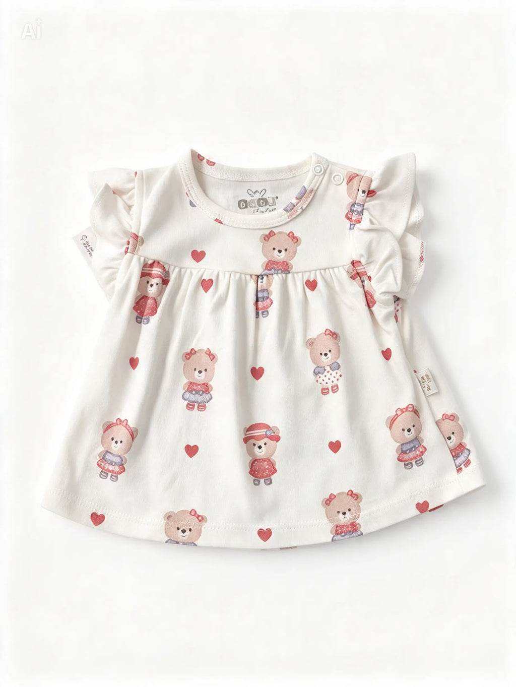 Conjunto Bata e Tapa Fralda - ANJOS BABY