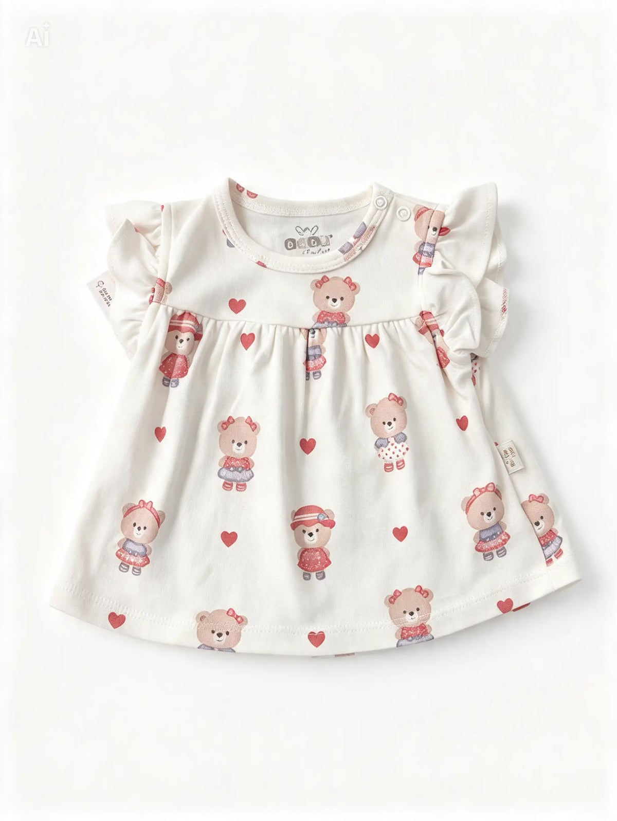 Conjunto Bata e Tapa Fralda - ANJOS BABY