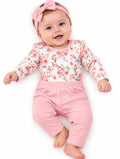 Conjunto Body Manga Longa e Calça - ANJOS BABY