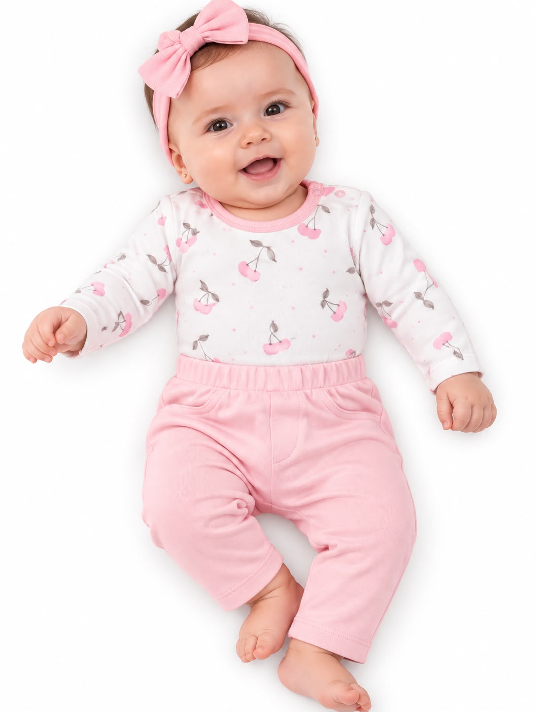 Conjunto Body Manga Longa e Calça - ANJOS BABY