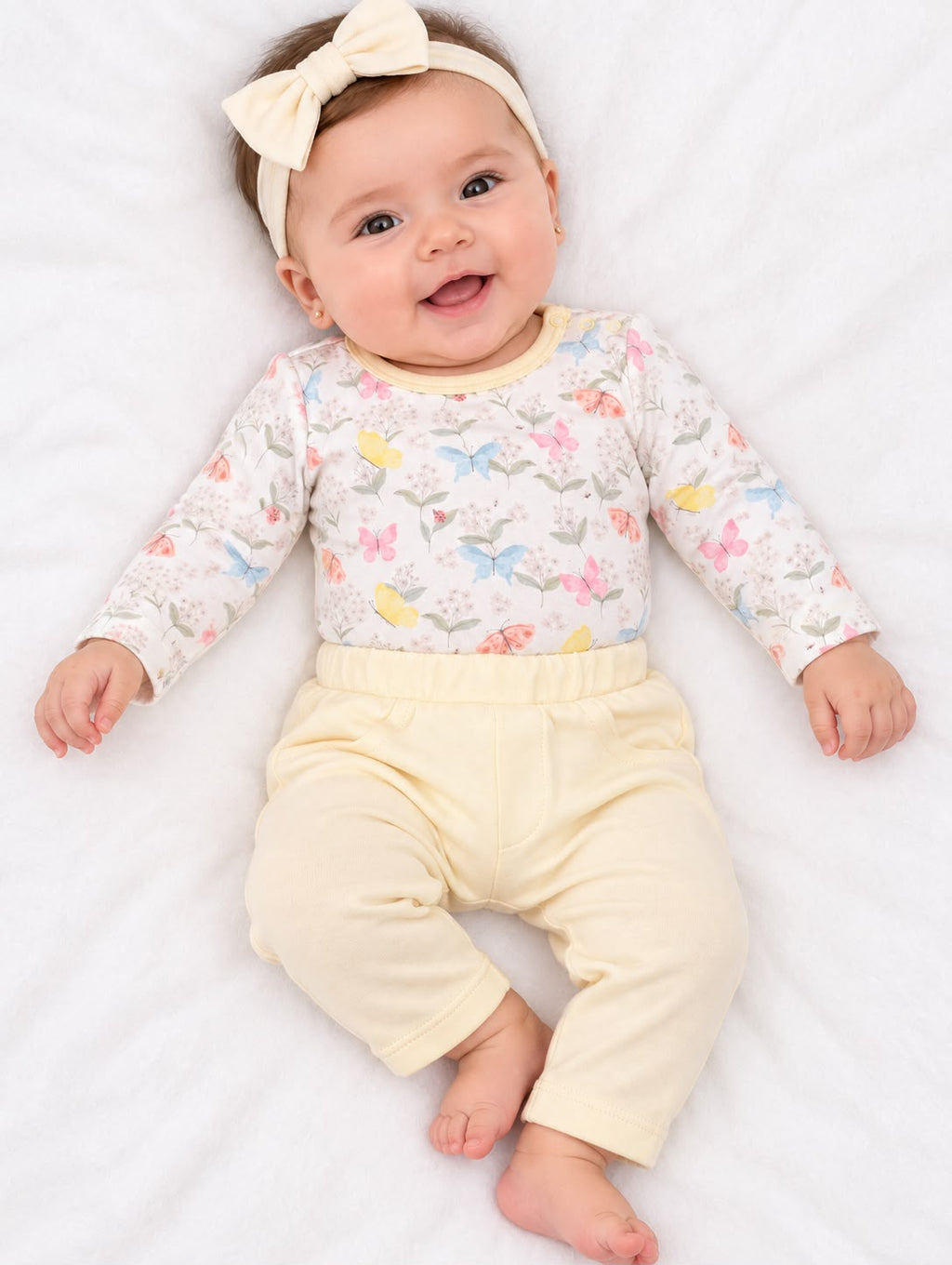 Conjunto Body Manga Longa e Calça - ANJOS BABY