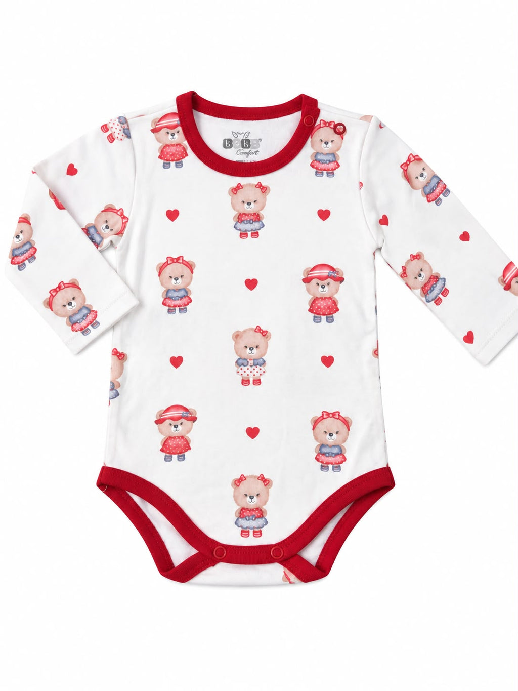 Conjunto Body Manga Longa e Calça - ANJOS BABY