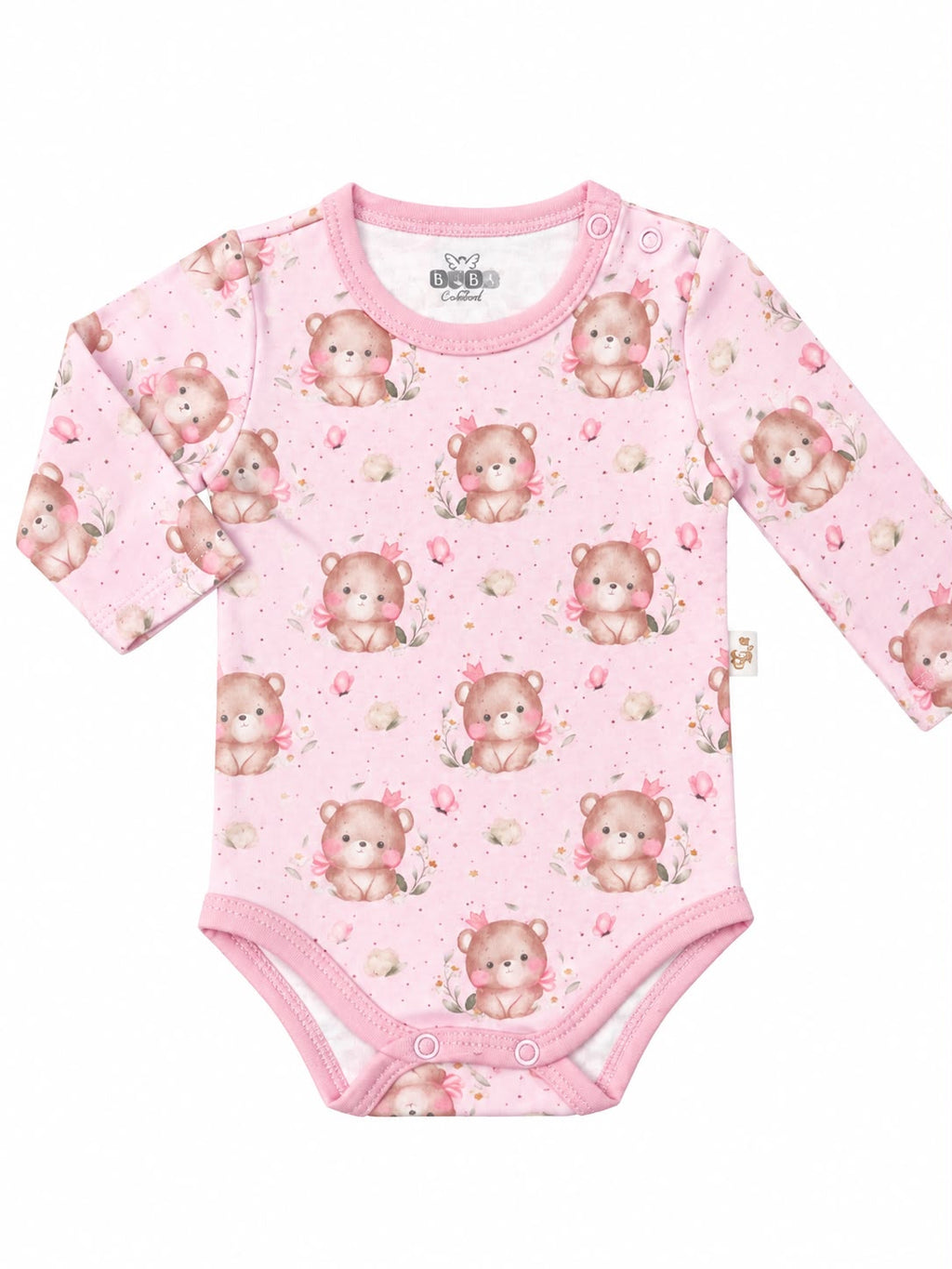 Conjunto Body Manga Longa e Calça - ANJOS BABY