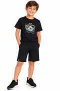 Conjunto Camiseta Meia Malha e Bermuda - KING JOE