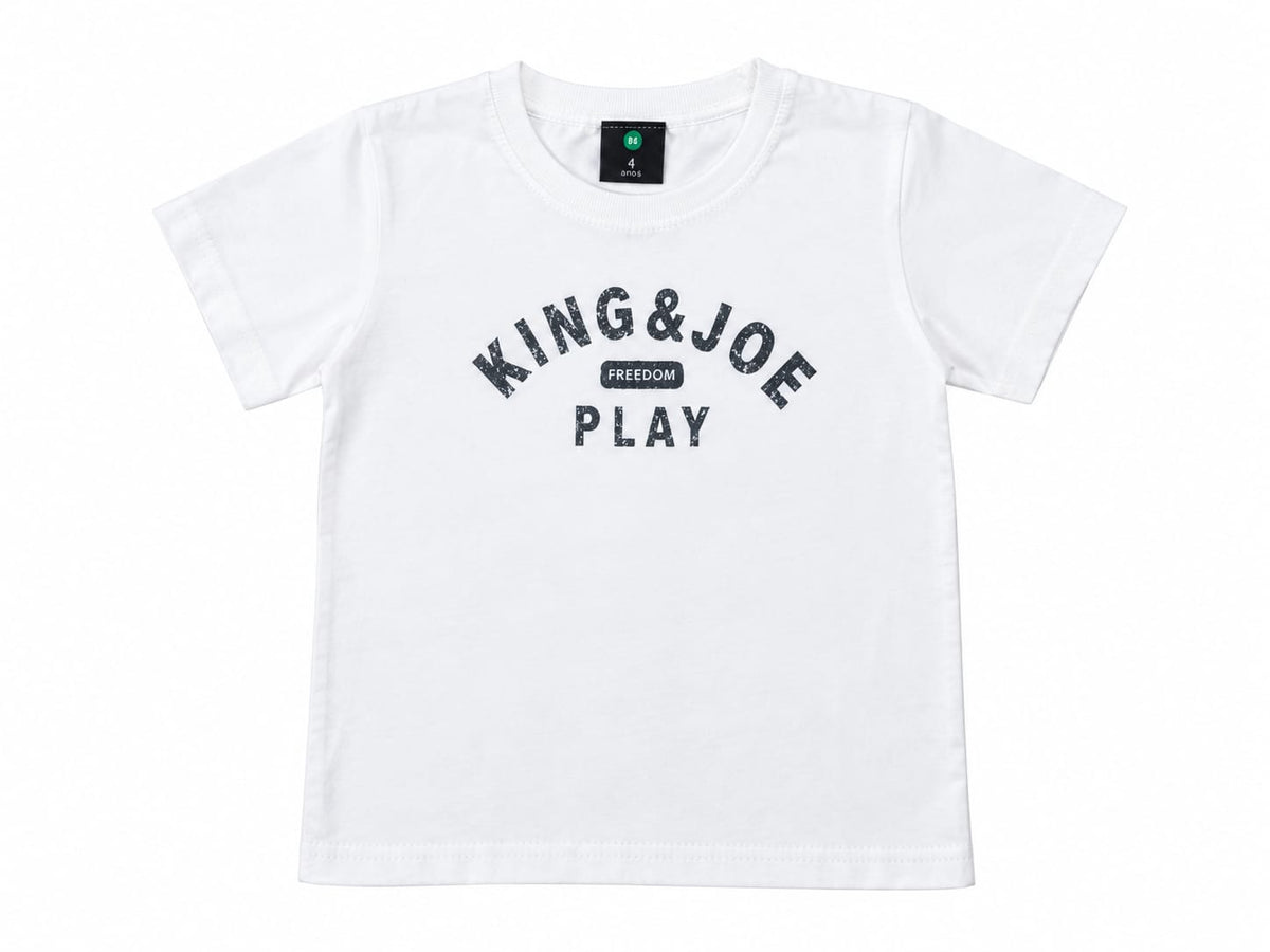 Conjunto Camiseta Meia Malha e Bermuda - KING JOE