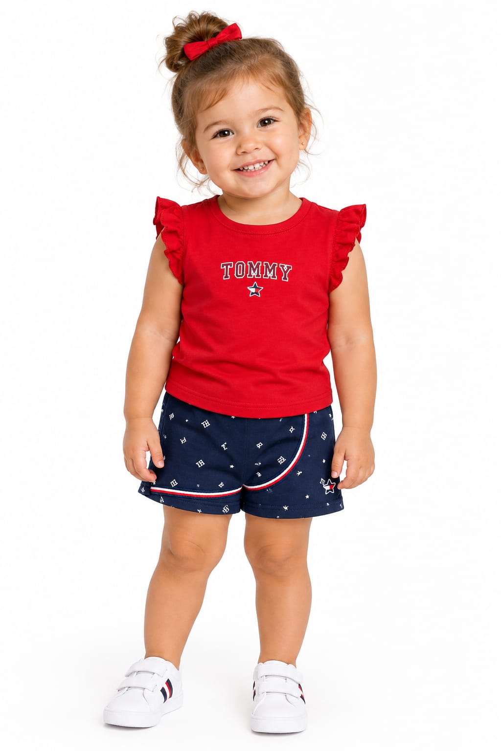 Conjunto Blusa e Short Saia - TOMMY