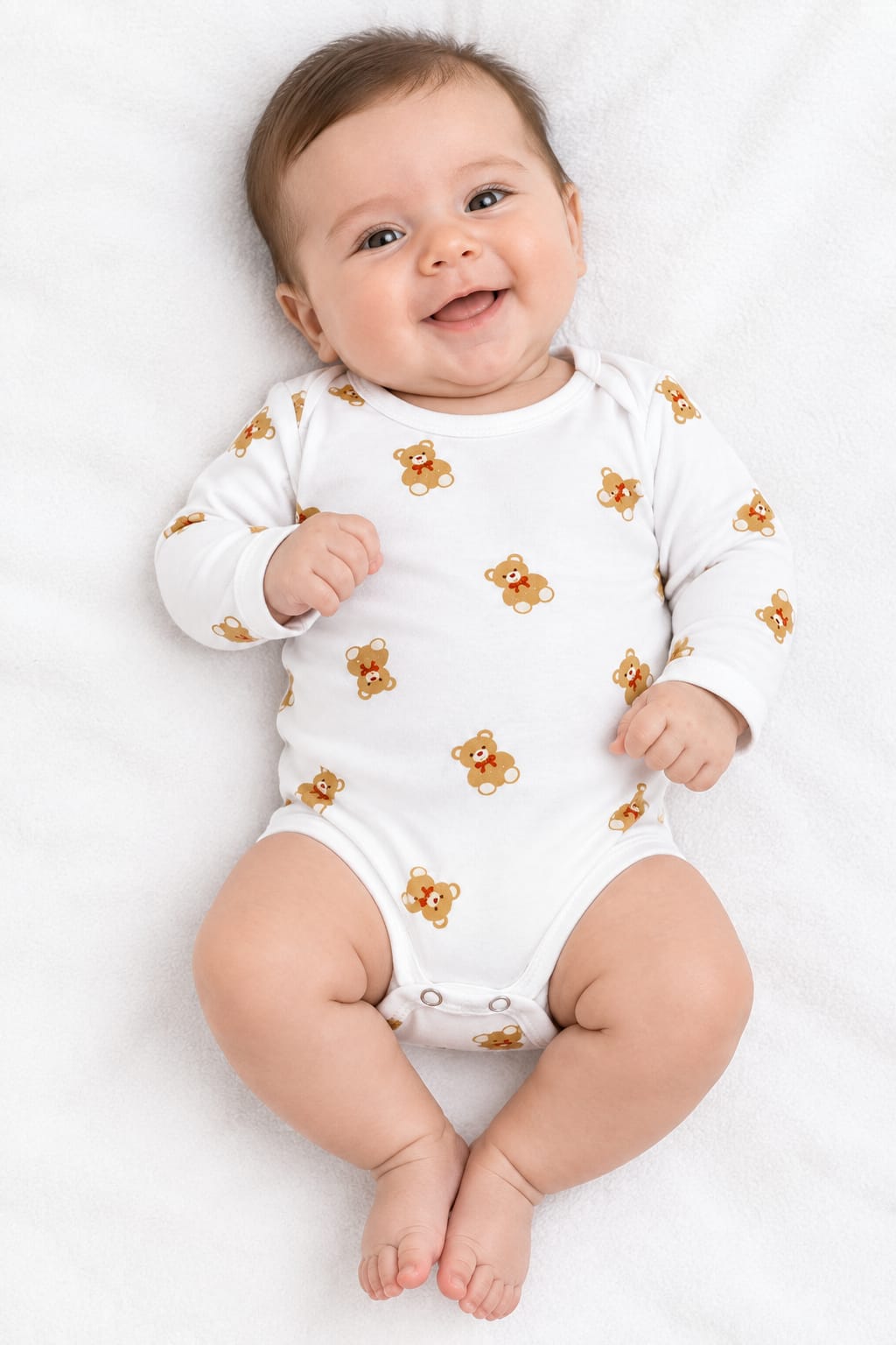 Body Manga Longa - BABY CHIC