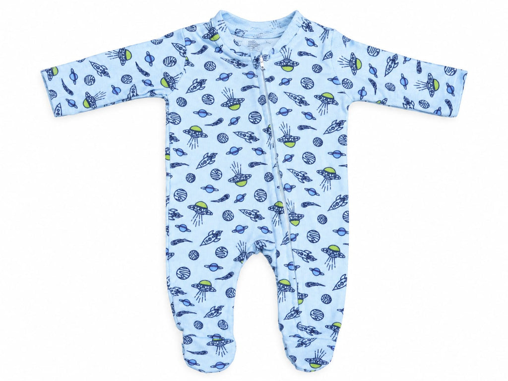 Macacão Canelado Longo - BABY CHIC