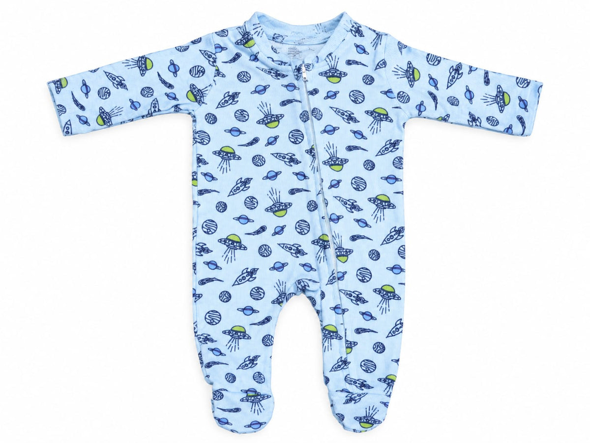 Macacão Canelado Longo - BABY CHIC