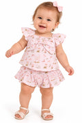 Conjunto Anarruga Floral - ANJOS BABY