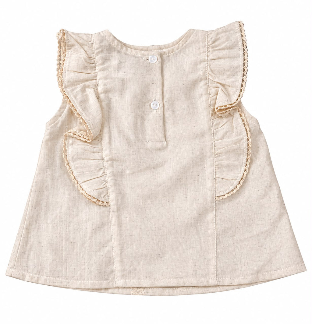 Conjunto Blusa e Short Linho - ANJOS BABY
