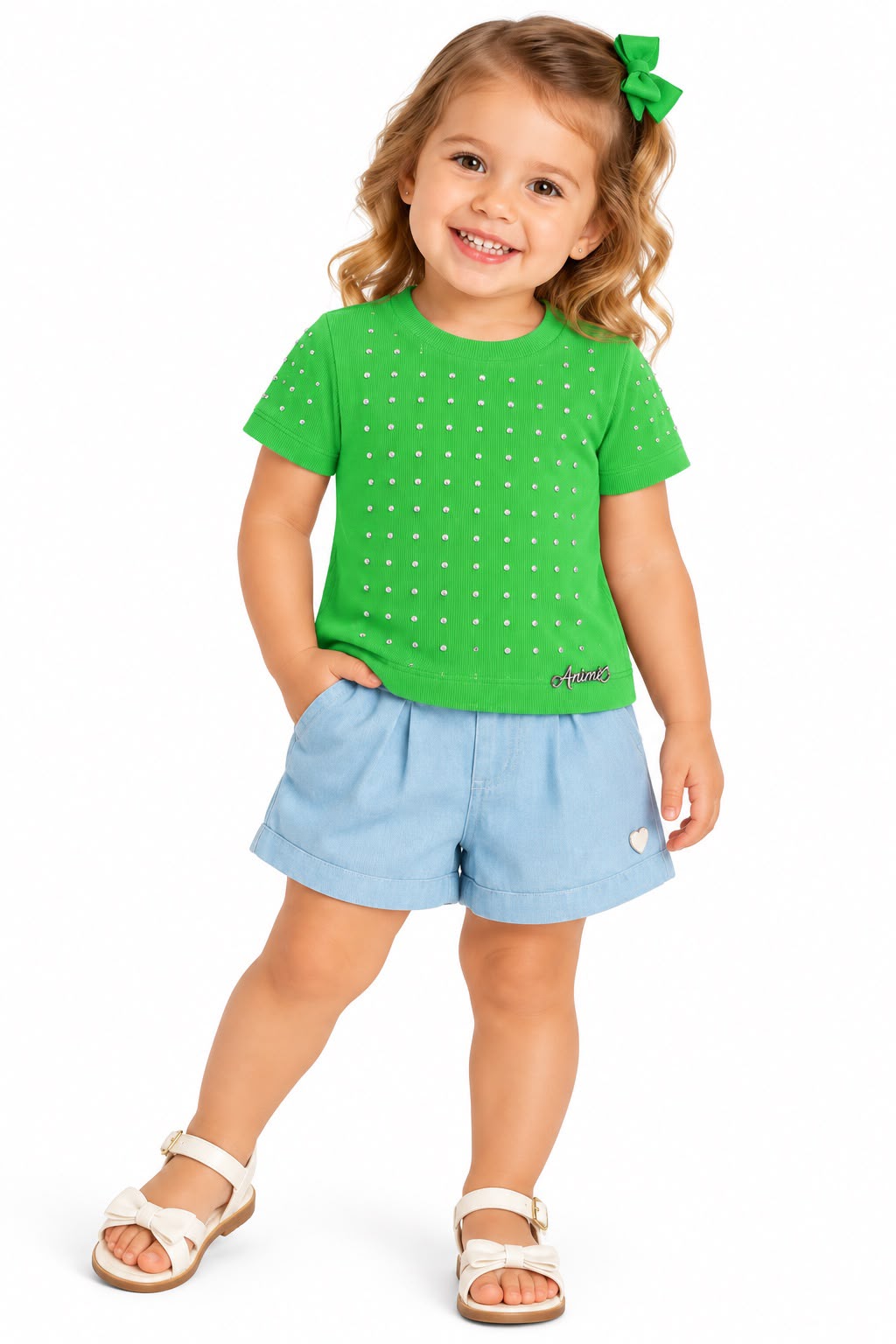 Blusa Canelada Pedraria - ANIMÊ