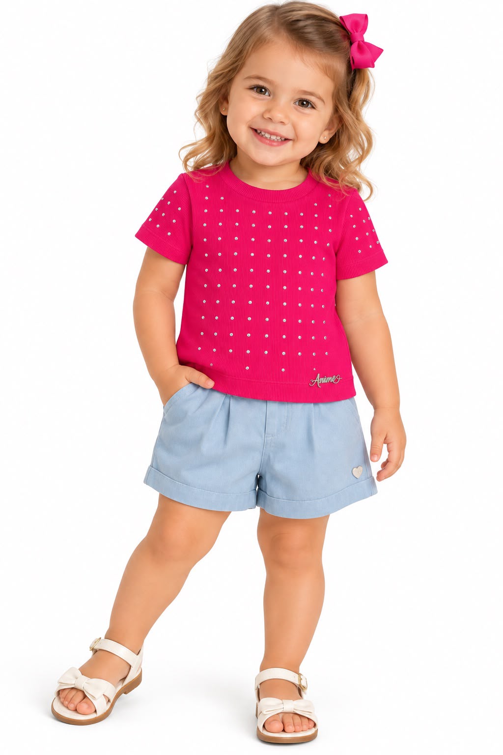 Blusa Canelada Pedraria - ANIMÊ