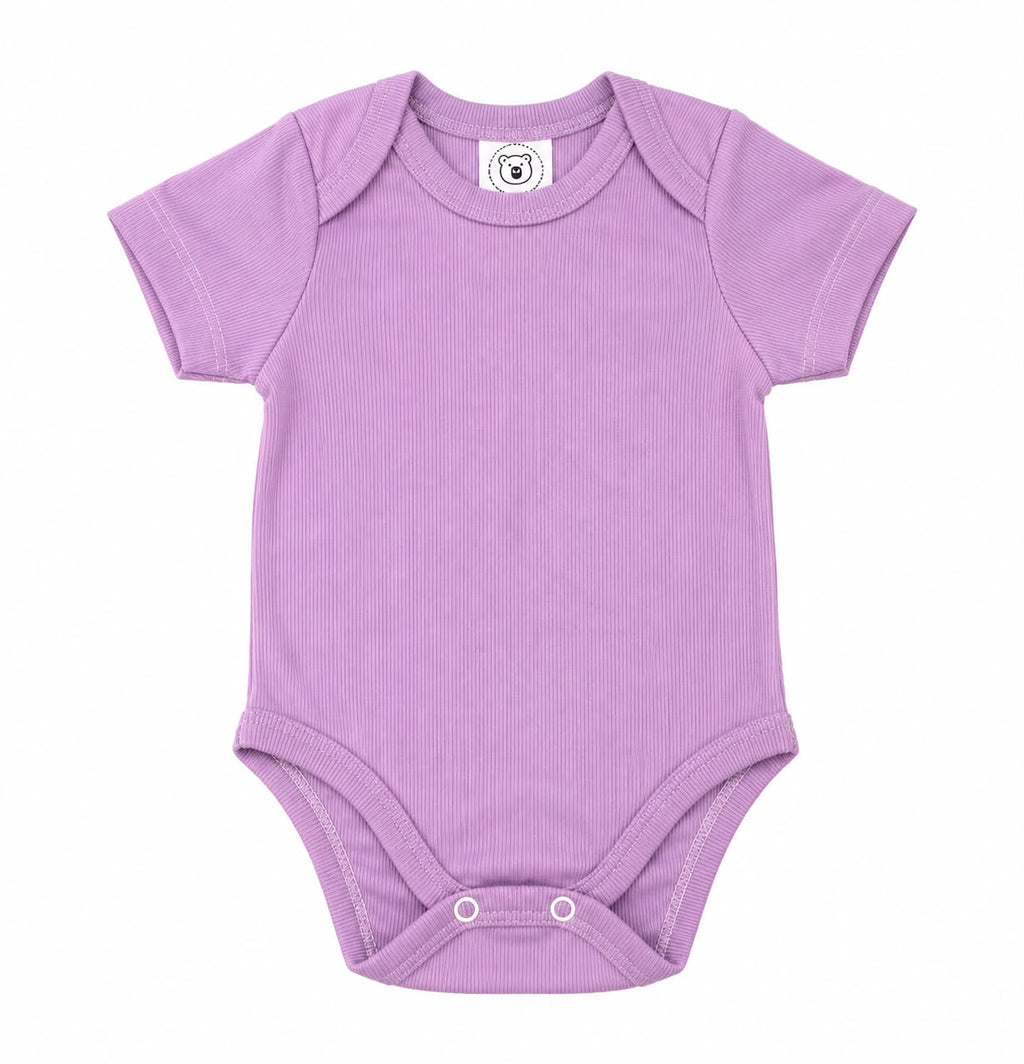 Body Canelado Manga Curta - BABY CHIC