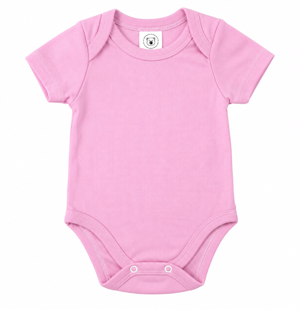 Body Canelado Manga Curta - BABY CHIC