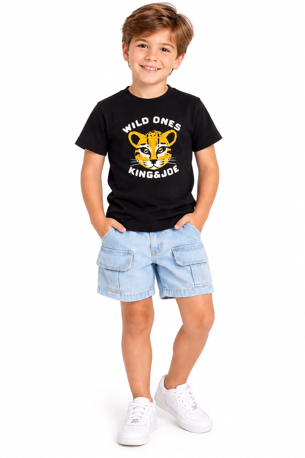Camiseta Meia Malha Wild Ones - KING JOE
