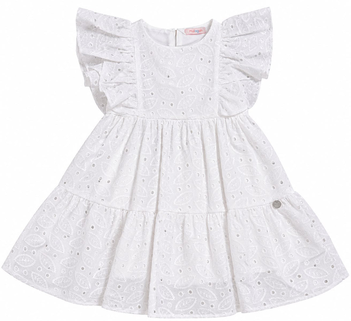 Vestido Laise Branco - MALAGAH