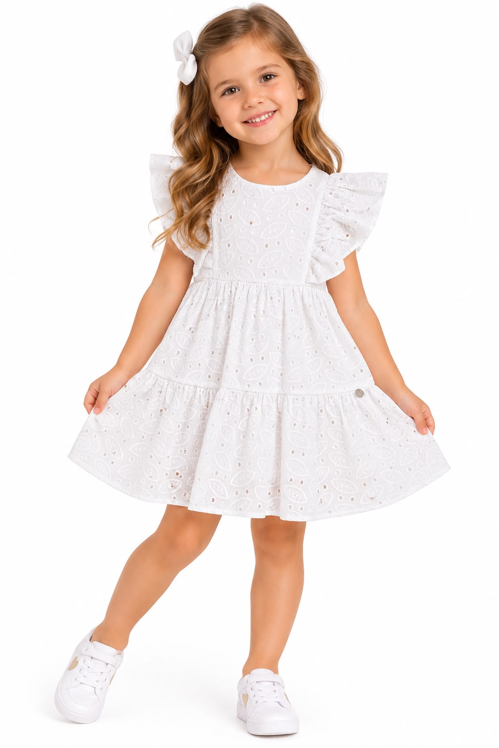 Vestido Laise Branco - MALAGAH
